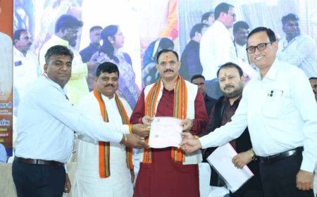एमसीबी जिले से टीबी मुक्त भारत अभियान का स्वास्थ्य मंत्री श्याम बिहारी जायसवाल ने किया शुभारंभ