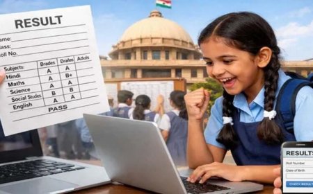 MP में 5वीं और 8वीं का रिजल्ट जारी: 5वीं में 95.14% और 8वीं में 93.83% बच्चे पास, बेटियों ने मारी बाजी