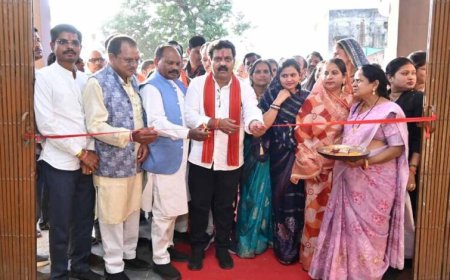 उपमुख्यमंत्री  विजय शर्मा ने नगर पंचायत बोड़ला को 6 करोड़ के विकास कार्यों की दी सौगात
