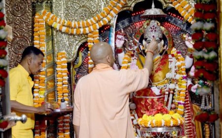 मुख्यमंत्री ने किए मां पाटेश्वरी के दर्शन