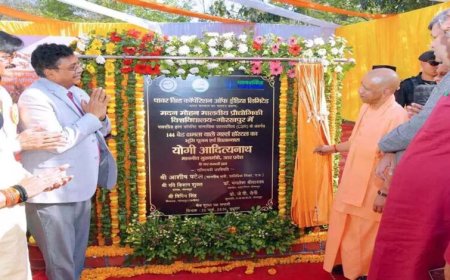 एमएमएमयूटी में गर्ल्स हॉस्टल का भूमि पूजन व शिलान्यास किया मुख्यमंत्री योगी आदित्यनाथ ने