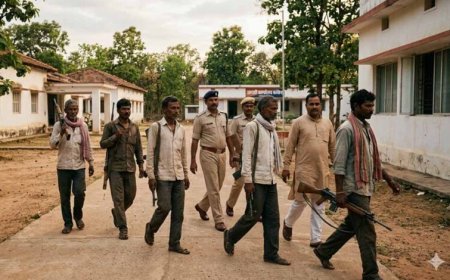 लाल आतंक को करारा झटका: कांकेर में 33 लाख के इनामी 6 माओवादियों ने किया सरेंडर