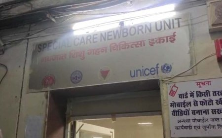 जबलपुर मेडिकल कॉलेज के NICU वार्ड में आग, डॉक्टर ने फायर एक्सटिंग्विशर से 27 बच्चों को बचाया