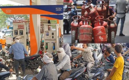 पंपों पर भारी भीड़, भोपाल-इंदौर-उज्जैन में पेट्रोल की 25% ज्यादा बिक्री; LPG सिलेंडर के लिए लंबी लाइनें