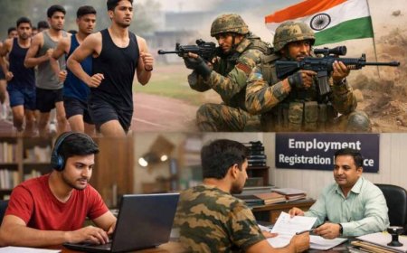 अग्निवीर भर्ती की तैयारी फ्री में: ऑनलाइन कोचिंग के लिए 1 अप्रैल तक करें आवेदन