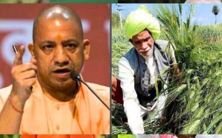 यूपी में ओलावृष्टि और अतिवृष्टि से प्रभावित किसानों को राहत राशि वितरित