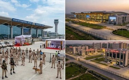नोएडा एयरपोर्ट: दो स्थानों पर 07-07 यूनिट के अग्निशमन केंद्र किए जाएंगे स्थापित