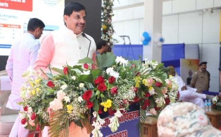 भारत में हवाई सेवाओं का विस्तार अकल्पनीय, अब हर तबके के लिए संभव हुई हवाई यात्रा : मुख्यमंत्री डॉ. यादव