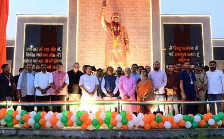 मुख्यमंत्री विष्णुदेव साय ने बिलासपुर में 26 करोड़ से अधिक के विकास कार्यों का किया लोकार्पण और शिलान्यास