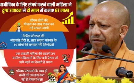 आजीविका के लिए संघर्ष करने वाली महिला ने दुग्ध उत्पादन से दो साल में कमाए 67 लाख
