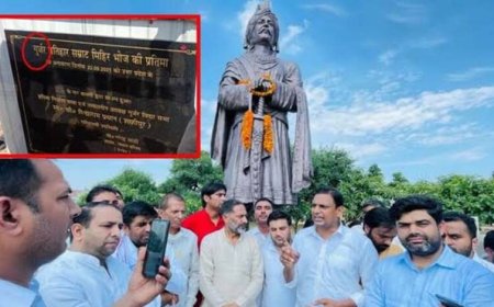 सम्राट मिहिर भोज की प्रतिमा को गंगाजल से धोना पूरे गुर्जर समाज का अपमान: विधायक तेजपाल नागर