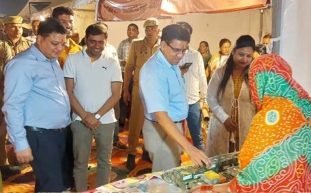 अयोध्या में सरस मेले के साथ साकेत संध्या का आगाज