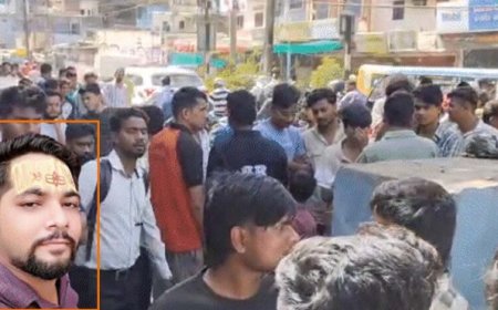 भोपाल में मामूली विवाद में युवक की हत्या, होटल मालिक को घोंपा चाकू; परिजनों ने थाने का घेराव और चक्काजाम किया