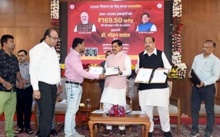 एमएसएमई इकाइयां औद्योगिक गतिविधियों का प्रभावी केन्द्र और लाखों परिवारों के स्वावलंबन का हैं आधार : मुख्यमंत्री डॉ. यादव