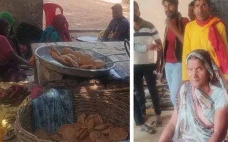 मुझे तो अपनों ने लूटा…”: यूपी में शख्स ने जीते-जी कर डाली अपनी तेरहवीं, 1900 लोगों को दिया भोज