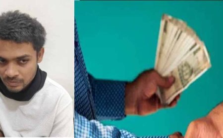 किराये के मकान में रिश्वतखोरी का खेल: 10 हजार लेते रंगे हाथ पकड़ा गया आरोपी, पट्टा स्वीकृति से जुड़ा मामला