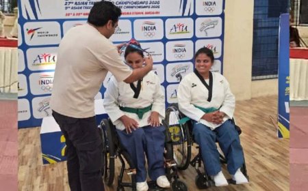 इंदौर की बेटी सपना शर्मा ने जीता पैराताइक्वांडो में चौथा नेशनल गोल्ड, दिव्यांगता को बनाया ताकत