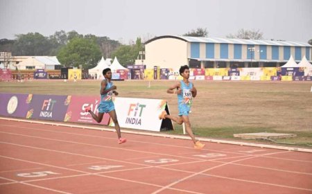 ख़ुद से सीखने वाले सूरज माशी ने उधार के स्पाइक्स पहन जीता 5000 मीटर का रजत पदक