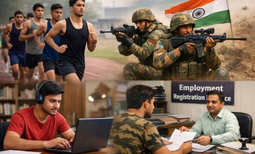 अग्निवीर भर्ती की तैयारी फ्री में: ऑनलाइन कोचिंग के लिए 1 अप्रैल तक करें आवेदन