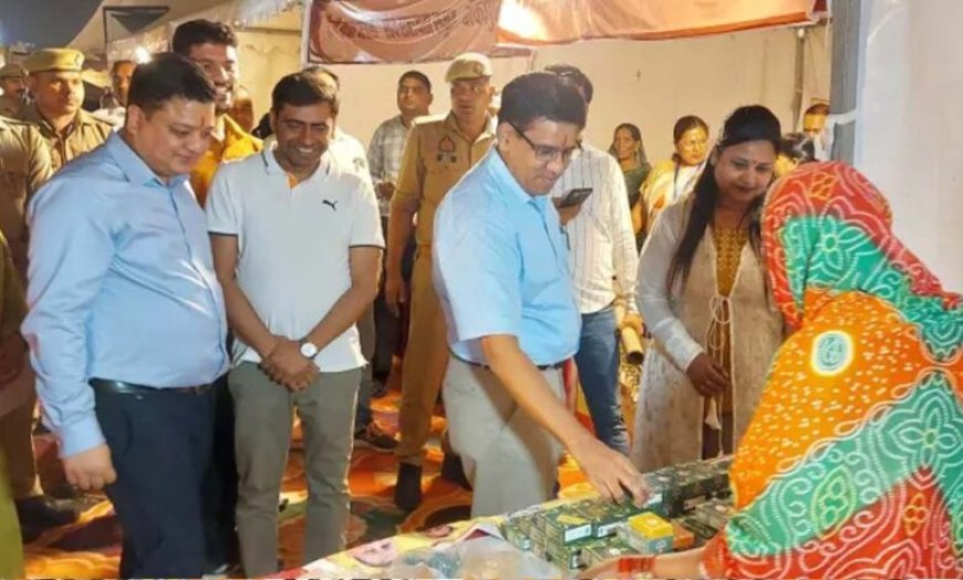 अयोध्या में सरस मेले के साथ साकेत संध्या का आगाज