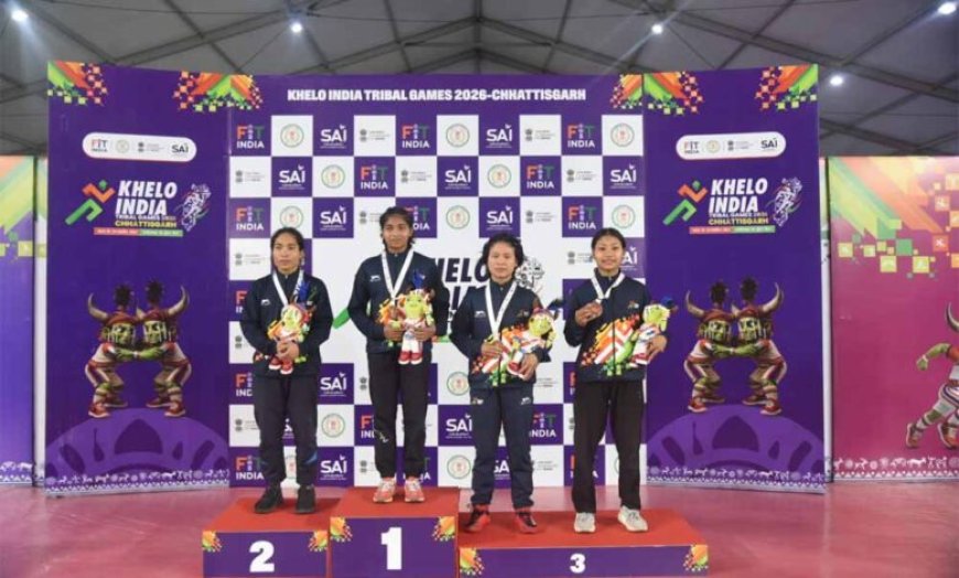 खेलो इंडिया ट्राइबल गेम्स 2026: कुश्ती स्पर्धा के तीसरे दिन भी जारी रहा मुकाबले का रोमांच