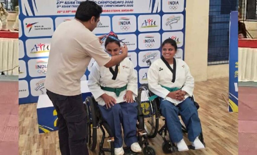 इंदौर की बेटी सपना शर्मा ने जीता पैराताइक्वांडो में चौथा नेशनल गोल्ड, दिव्यांगता को बनाया ताकत