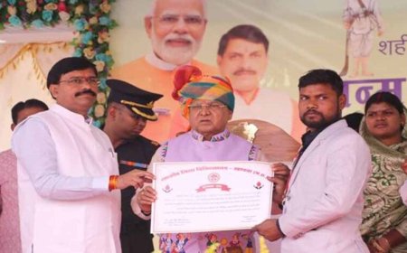 नजातीय जननायकों का स्वतंत्रता संग्राम में योगदान अभिनंदनीय : राज्यपाल  पटेल