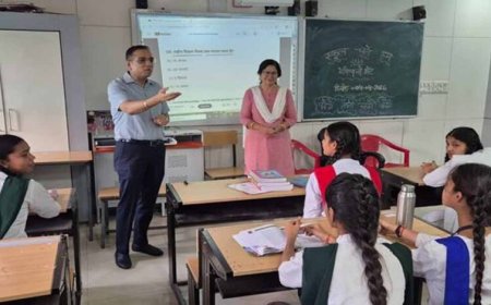 प्रदेश की समस्त स्कूलों में आयोजित हुआ “भविष्य से भेंट कार्यक्रम