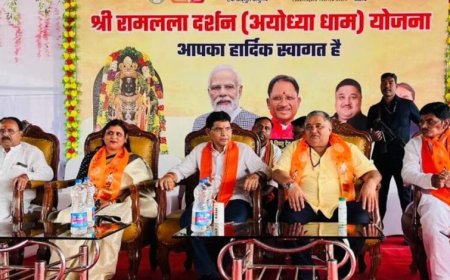 रायपुर : 850 श्रद्धालुओं का दल रामलला एवं काशी विश्वनाथ के दर्शन हेतु अयोध्या एवं काशी रवाना
