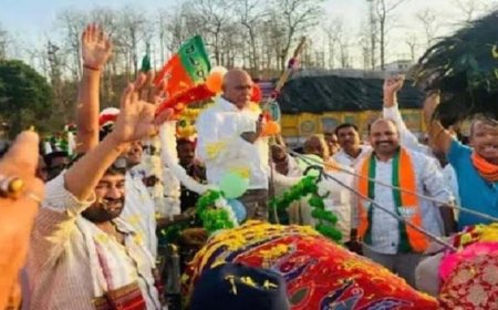 बैतूल विधायक हेमंत खंडेलवाल का अनोखा अंदाज, बैलगाड़ी पर सवार होकर ‘गांव-बस्ती चलो अभियान’ को दी गति