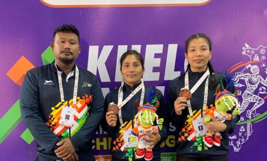 कुश्ती सीखने के लिए स्विमिंग पूल में जॉब करने वाली देबी डायमारी की मेहनत लाई रंग, खेलो इंडिया ट्राइबल गेम्स में जीता रजत