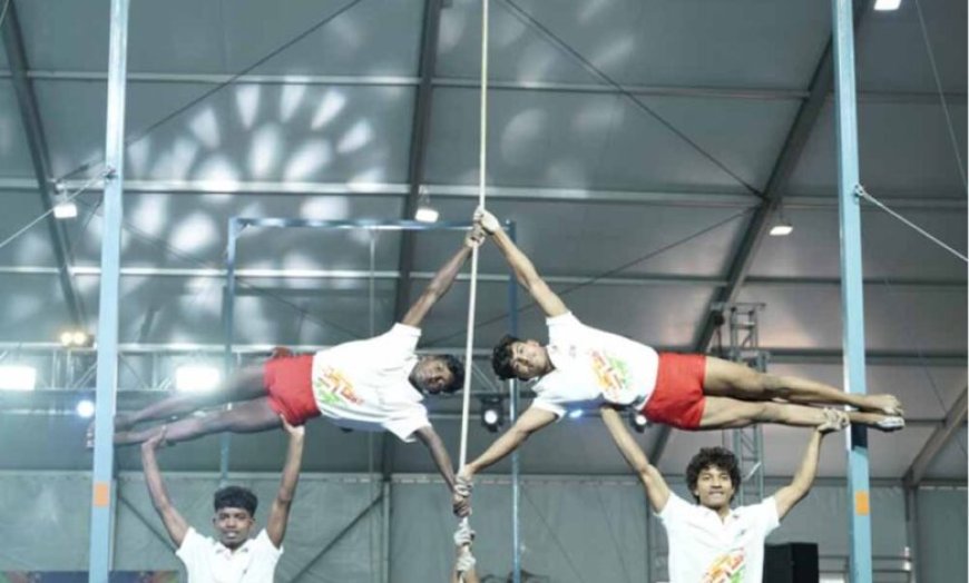 खेलो इंडिया ट्राइबल गेम्स 2026 : मल्लखंभ प्रतियोगिता का शानदार समापन