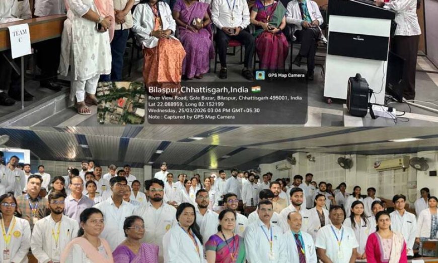 विश्व स्वास्थ्य दिवस पर सिम्स में ‘जेंडर फॉर हेल्थ’ विषय पर  आयोजन, 100 से अधिक छात्रों ने लिया भाग
