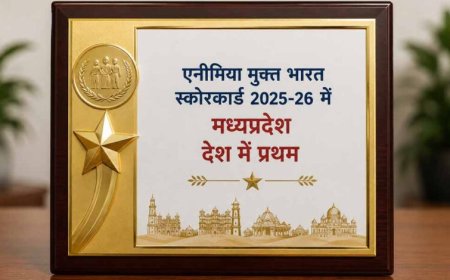 एनीमिया मुक्त भारत स्कोरकार्ड 2025-26 में मध्यप्रदेश देश में प्रथम