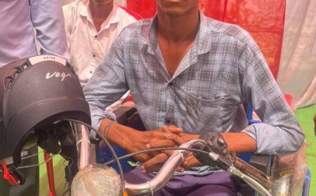 सुशासन की रफ़्तार 12 किमी का मुश्किल सफर अब अनिल के लिए हुआ आसान
