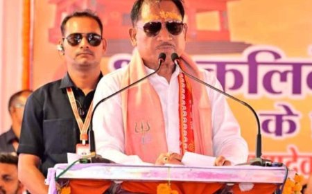 कलिबेश्वर महादेव मंदिर के प्राण प्रतिष्ठा समारोह में शामिल हुए मुख्यमंत्री  विष्णुदेव साय