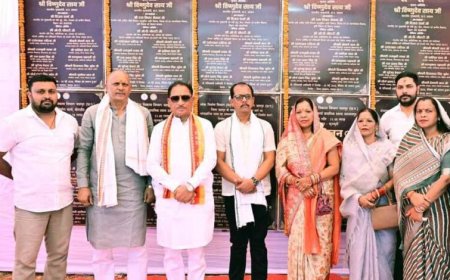 मुख्यमंत्री  विष्णुदेव साय ने कुनकुरी क्षेत्र को दी विकास कार्यों की बड़ी सौगात: 16 करोड़ रुपए से अधिक के 12 विकास कार्यों का भूमिपूजन एवं लोकार्पण