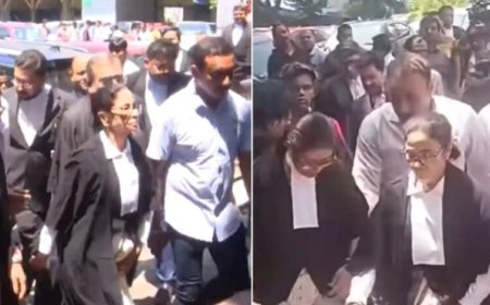 वकील के रूप में HC पहुंचीं ममता, शुभेंदु अधिकारी का तंज- फालतू काम में वक्त नहीं गंवाऊंगा