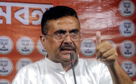 शुभेंदु अधिकारी का बड़ा हमला! अब अभिषेक बनर्जी पर साधा निशाना, डायमंड हार्बर पहुंचेंगी CM