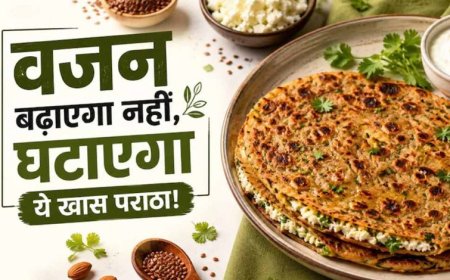 हाई-प्रोटीन कीटो पनीर पराठा रेसिपी: स्वाद भी, फिटनेस भी