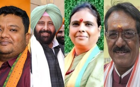 BJP का बड़ा संगठनात्मक फेरबदल, दिल्ली-हरियाणा समेत 4 राज्यों में नए प्रदेश अध्यक्ष नियुक्त