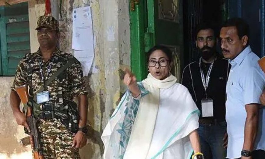 3 घंटे तक ममता की मौजूदगी, कार्यकर्ताओं का पहरा: टीएमसी के आरोप और EC का जवाब एक साथ