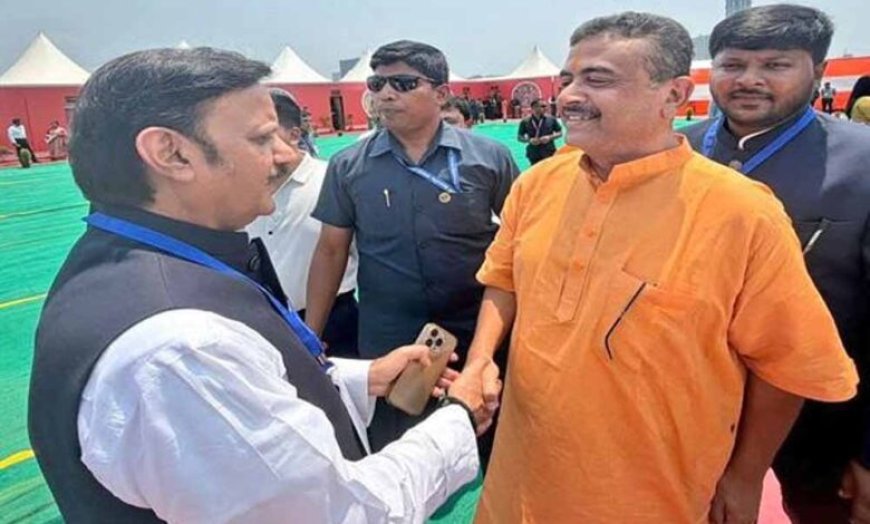 प मुख्यमंत्री  शुक्ल ने पश्चिम बंगाल के नवनिर्वाचित मुख्यमंत्री  सुवेंदु अधिकारी को दी बधाई