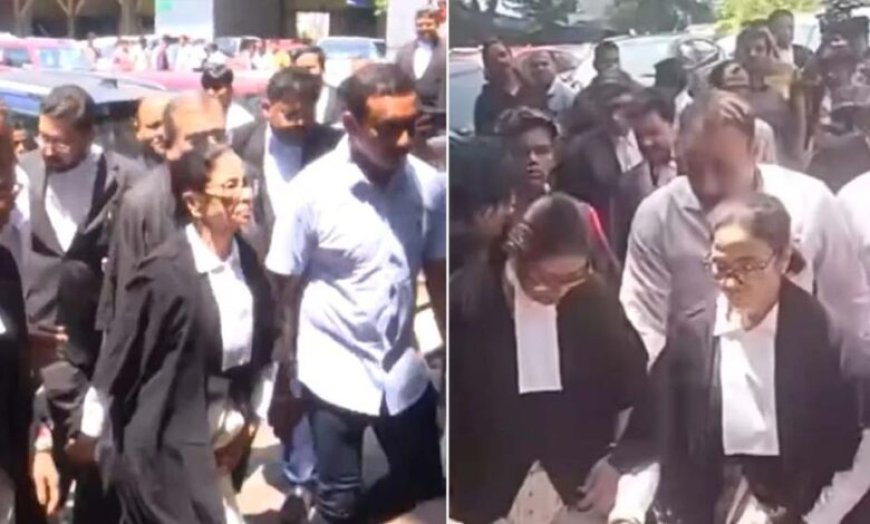 वकील के रूप में HC पहुंचीं ममता, शुभेंदु अधिकारी का तंज- फालतू काम में वक्त नहीं गंवाऊंगा