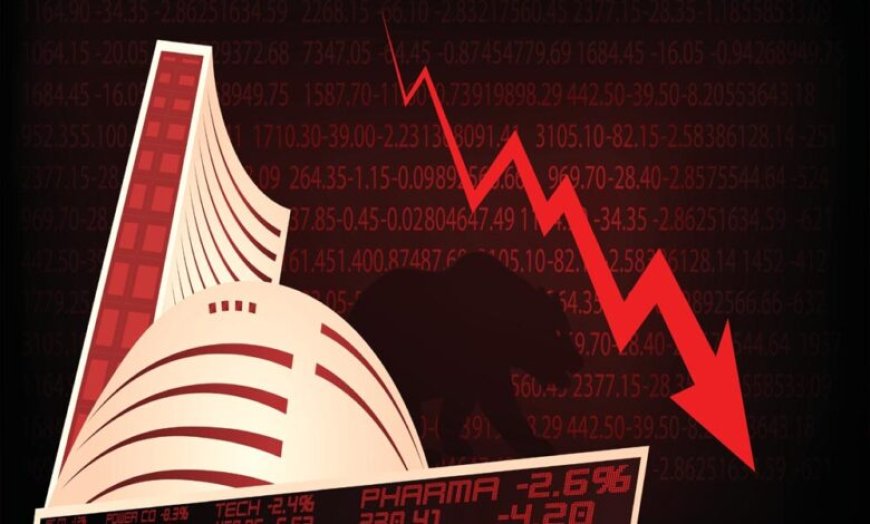 ट्रंप की चेतावनी से बाजार में हड़कंप, सेंसेक्स  1000 अंक लुढ़का, निवेशकों के उड़े होश
