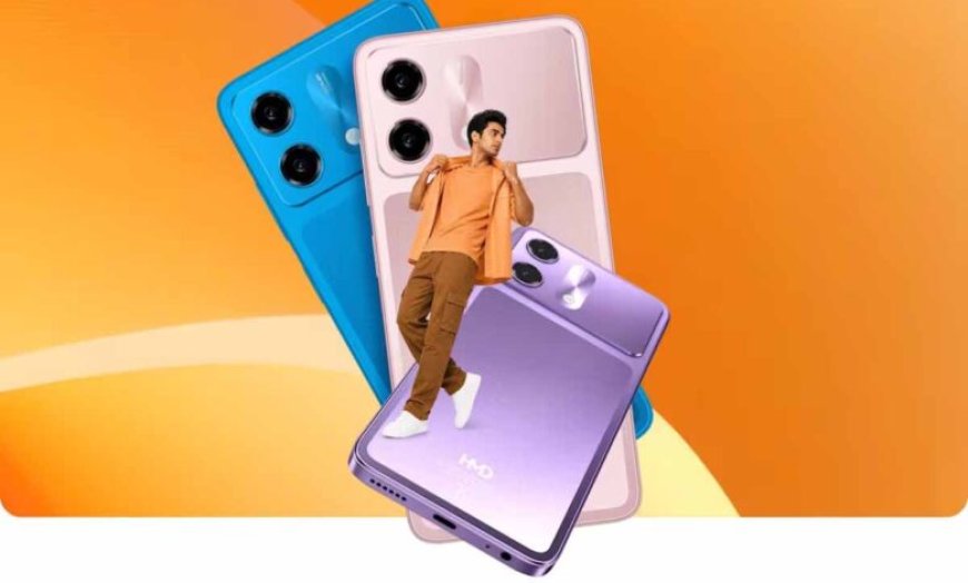 HMD Vibe 2 5G भारत में लॉन्च, 6000mAh बैटरी और 120Hz डिस्प्ले के साथ