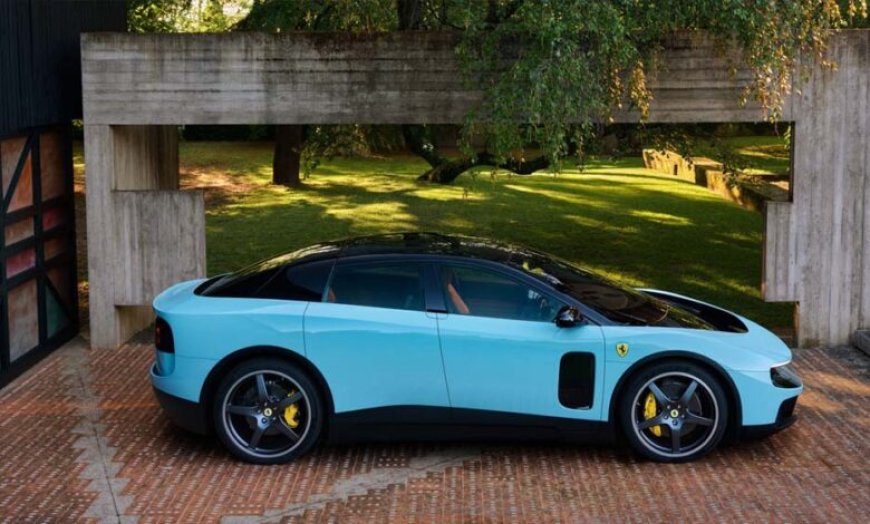 Ferrari की पहली इलेक्ट्रिक कार Luce से उठा पर्दा, शानदार डिजाइन ने जीता दिल
