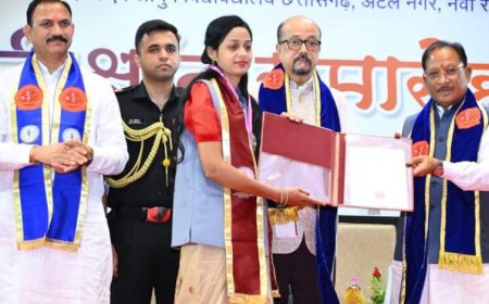 कठिन परिस्थितियों में भी उत्कृष्ट प्रदर्शन कर श्रमिक परिवारों के बेटा-बेटियों ने प्रदेश का नाम किया रोशन : मुख्यमंत्री विष्णुदेव साय