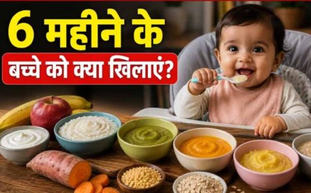 6 महीने के बच्चों की डाइट गाइड: लिक्विड फूड से करें सॉलिड फूड की शुरुआत