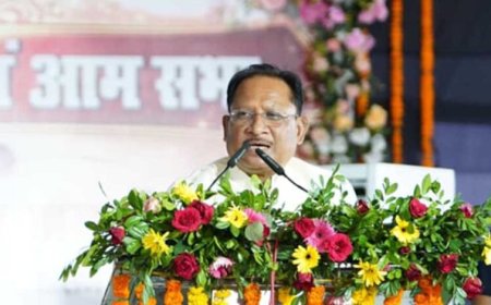 मूलभूत सुविधाओं को बेहतर बनाने के लिए समर्पित भाव से कार्य करें जनप्रतिनिधि : मुख्यमंत्री  विष्णु देव साय